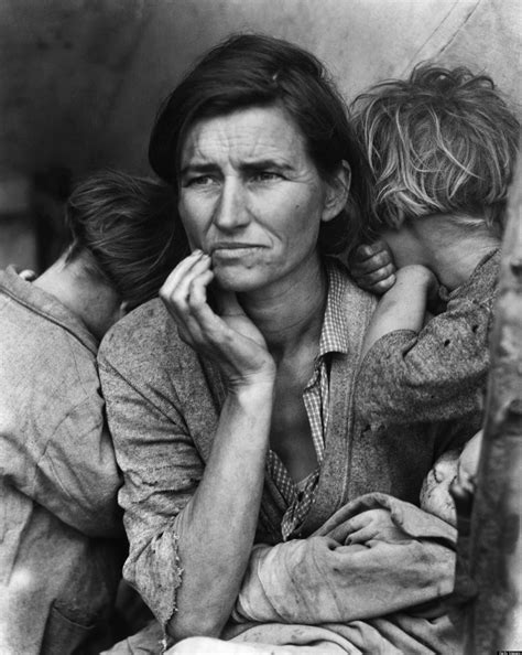 Dorothea Lange Birthday Migrant Mother Photographer