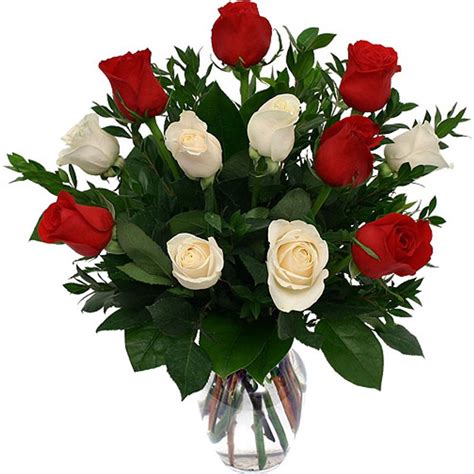 Red And White Roses Elegant Flowers Fresno Florists Flowers In Fresno