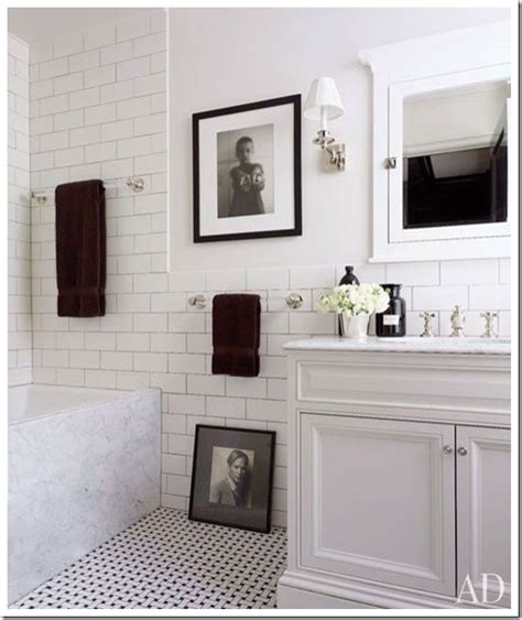 30 Ideas For A Vintage Bathroom With Subway Tile