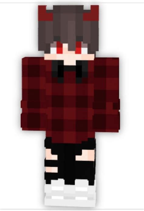 Couple Demon Red 💖 1💗 In 2021 Minecraft Skins 4 Boys Editing Pictures