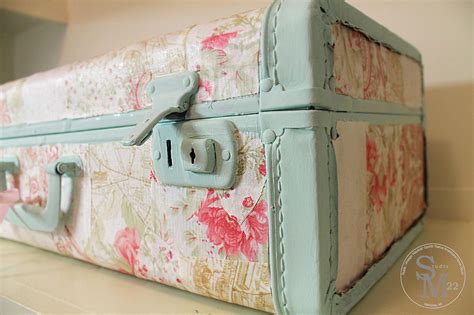Upcycled Shabby Chic Vintage Suitcase Shabby Chic Diy Projects