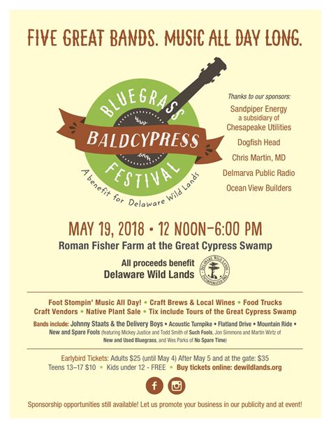 3rd Annual Baldcypress Bluegrass Festival 2018 Bluegrass Today