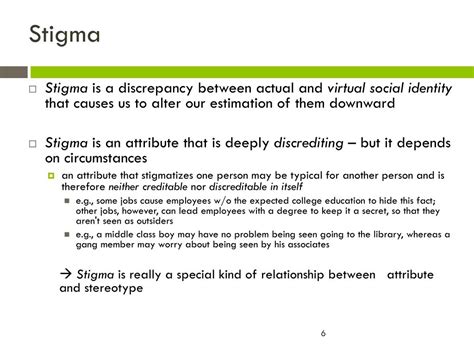 Ppt Stigma Management Of A Spoiled Social Identity Powerpoint