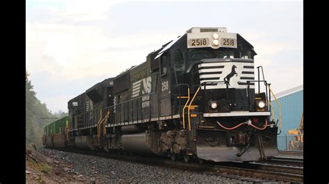 4k Ns Sd70 Standard Cabs Invade The Ns Pittsburgh Line October 2018
