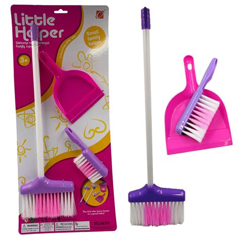 Childs Cleaning Set Broom Dustpan And Brush The Dustpan And Brush Store