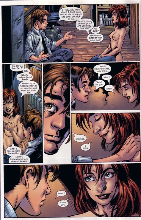 Post Comic Marvel Mary Jane Watson Peter Parker Spider Man