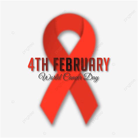 World Cancer Day Vector Hd Images Colorful 4th February World Cancer