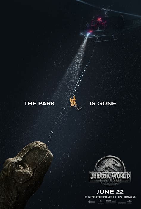New Poster For Universal S Jurassic World Fallen Kingdom R Movies