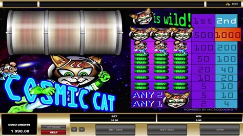 Cosmic Cat Free Slots Machine Game Preview By Youtube