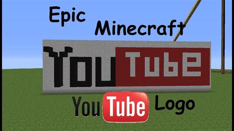 Youtube Logo In Minecraft Youtube