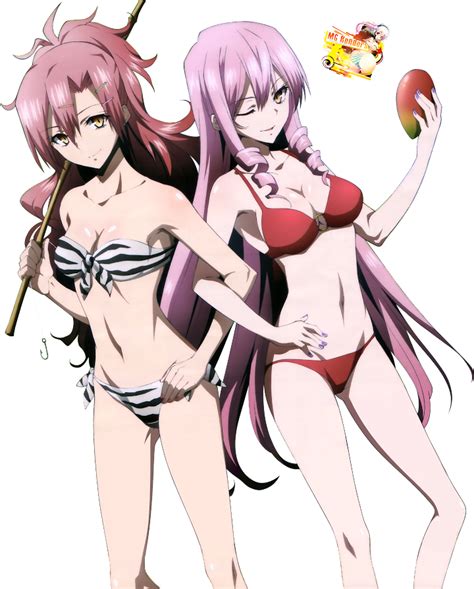 Akuma No Riddle Inukai Isuke And Sagae Haruki Render 2 Ecchi Bikini