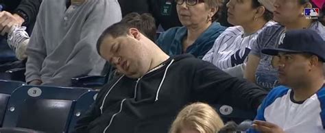 New York Yankees Fan Caught Sleeping On Camera Suing Espn Mlb For 10 Million