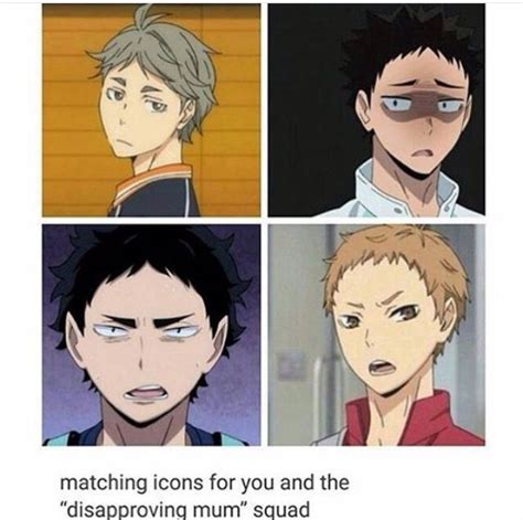 Maybe you would like to learn more about one of these? #haikyuu! Funny i love how all of them are the teams coolers who just calm everyone if theyre ...