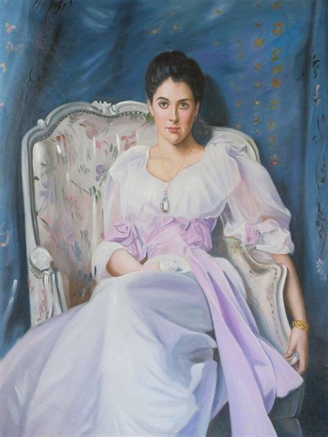 Portrait Woman Lady Agnew Of Lochnaw Painting Oil On Canvas Etsy