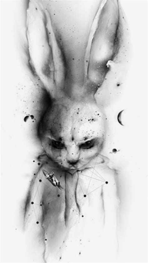 Pin By Rhett Devillier On Rabbits The Mark Of Ears Dark Art