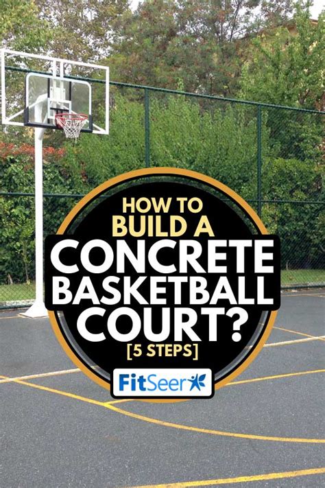 How To Build A Concrete Basketball Court 5 Steps