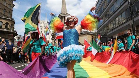 In Pictures Colour In The Capital At Pride In London Parade Express