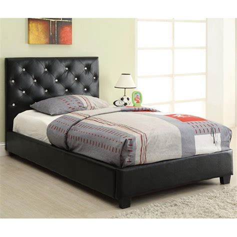 At approximately 75 inches long, both twin and full mattresses may be too short for some adults. Fenton twin bed - black walnut | Twin beds for boys