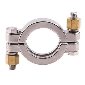 Dernord Sanitary Clamp High Pressure Bolted Tri Clamp Clover Stainless