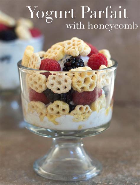 Yogurt Parfait With Honeycomb Cereal Healing Tomato Recipes