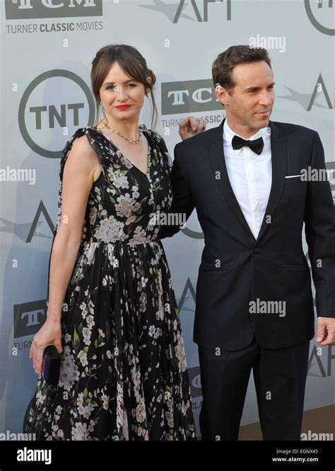 Los Angeles Ca June 5 2014 Emily Mortimer And Husband Alessandro Nivola At The 2014 American