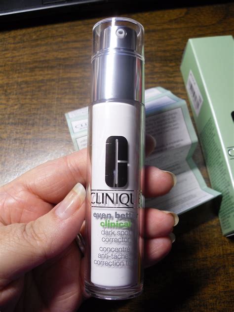 The blind pimple disappeared, leaving this scoundrel behind. Clever Soiree: Clinique - Even Better Clinical Dark Spot ...