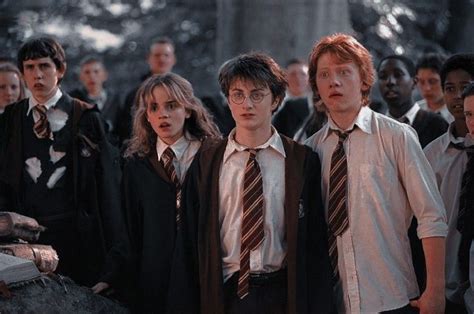 The Golden Trio Harry Potter Filme Harry Potter Engraçado Harry Potter