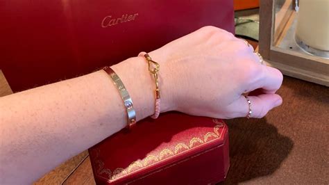 Cartier Love Bracelet Rose Gold Unboxing And Reveal Size My Initial Thoughts Youtube