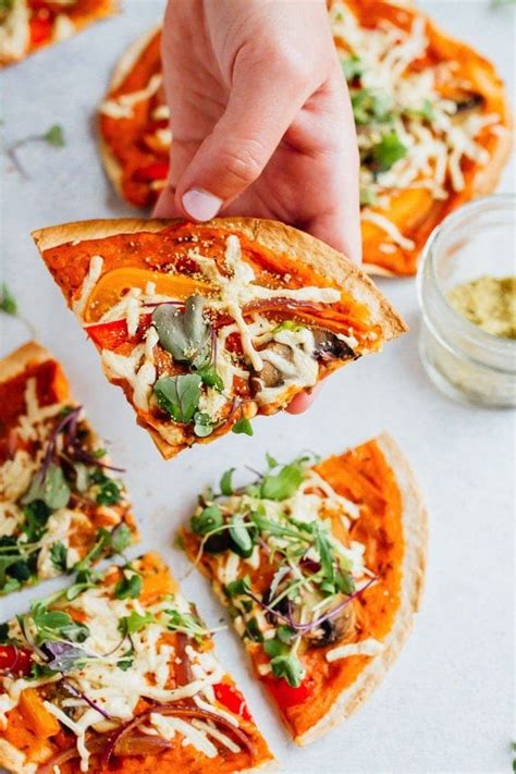 Vegan Tortilla Pizza