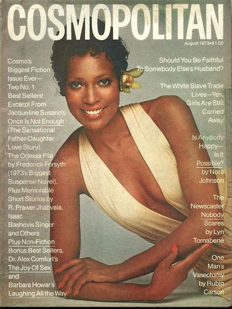 iconic cosmopolitan magazine cover featuring naomi sims 1973