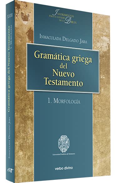 Gramática Griega Del Nuevo Testamento Editorial Verbo Divino