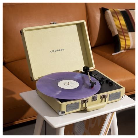 Crosley Cruiser Deluxe Portable Turntable Fawn At Gear4music