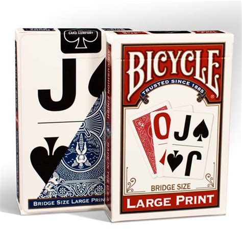 Maybe you would like to learn more about one of these? Bicycle® Large Print - Playing Cards | Bicycle Playing Cards