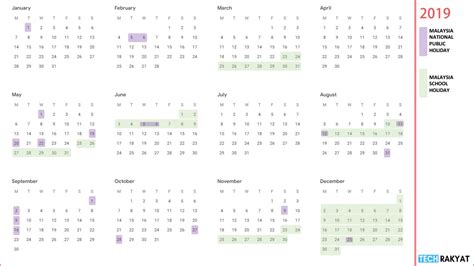 Holidays always have a significant place in the economy of any country and there is no november 2019 calendar printable. Malaysia Public Holidays & School Holidays 2019 in Google ...
