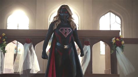 supergirl vs overgirl the masked evil version of supergirl [crisis on earth x] youtube