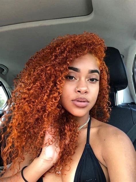 Remy Brazilian 100 Human Hair Deep Curly Ginger Pumpkin Spice Full Lace Front Wig Pre Plucked