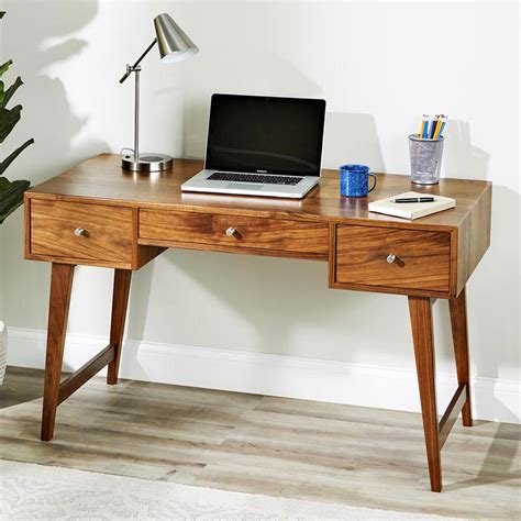 Find the best diy furniture plans here! Modern Desk Woodworking Plan Plan from WOOD Magazine