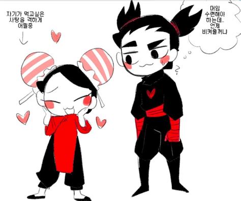 Pucca X Garu Cartoon Kiss Pucca Cartoon