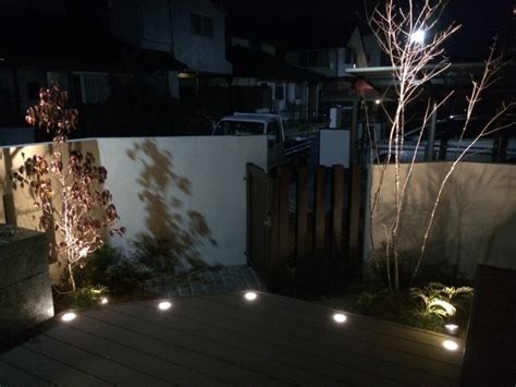 ライティング効果 ～夜のお庭の楽しみかた～ | 東京、神奈川、埼玉エクステリア外構や造園・ガーデニングのことならクローバーガーデン