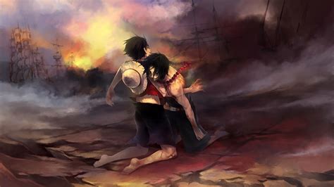 One Piece Luffy Rescue Ace Hd Anime Wallpapers Hd