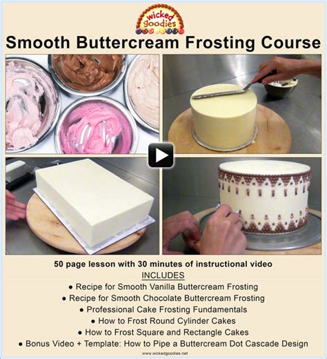 Buttercream Frosting Class