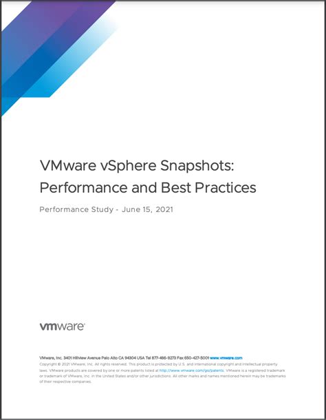 Vmware Vsphere Snapshots Performance And Best Practices Eric Sloof Cloud Foundation Specialist