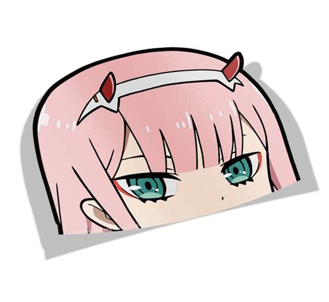 Darling In The Franxx Zero Two Peeker Big Head