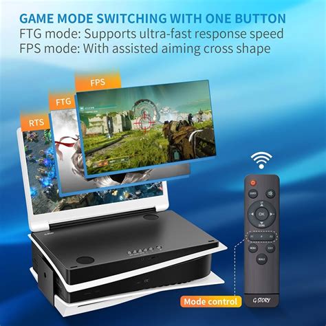 G Story 156 Ips Ps5 Portable Monitor Integrated Gaming 1080p Fhd
