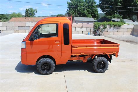 Daihatsu Hijet Jumbo Automatic Orange Mini Trucks Northwest