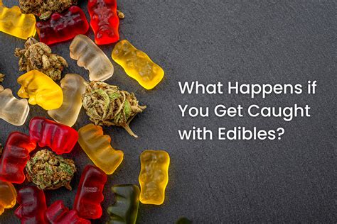 What Happens If You Get Caught With Edibles Find Legal Info