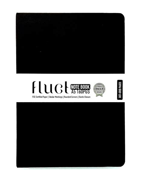 Anupam Fluct Note Book A5 21x15cm Size With 160 Dot Grid Pages