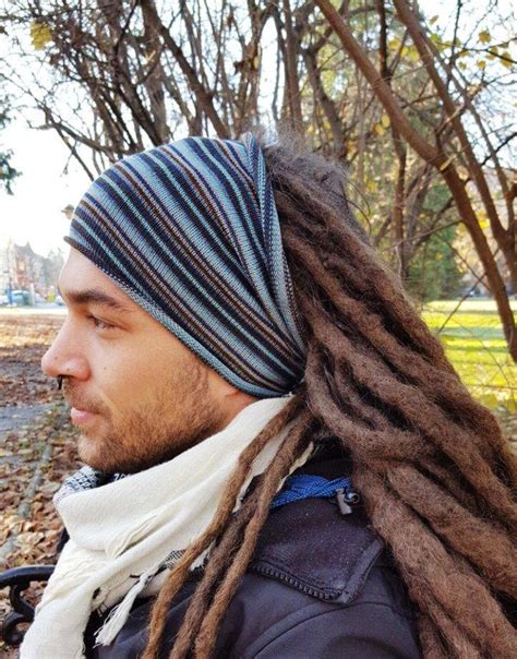 Men Headband Men Hair Accessories Dreadlock Accessory Tube Etsy