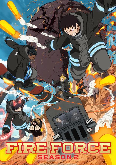 Funimation On Twitter New Fire Force Season 2 Arc New Key Visual 😱🔥