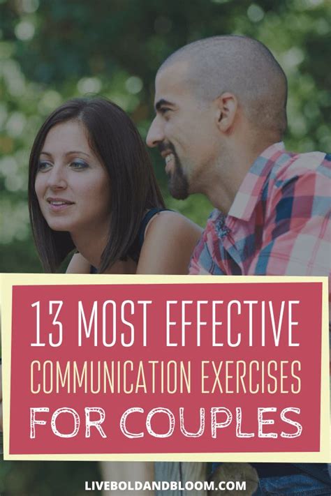 13 Of The Most Effective Communication Exercises For Couples Couples